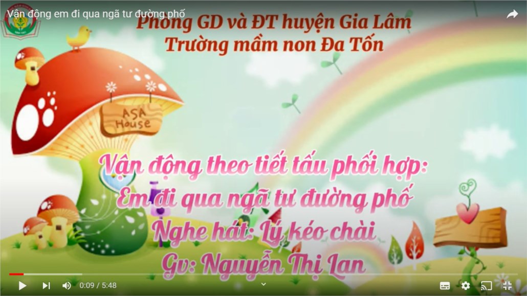 Vận động   Em đi qua ngã tư đường phố  - Giáo viên: Nguyễn Thị Lan